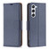 Samsung Galaxy S23 5G Litchi Texture Pure Color Leather Phone Case - Blue