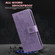 Samsung Galaxy S23 5G 7-petal Flowers Embossing Leather Phone Case - Purple