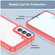 Samsung Galaxy S23 5G Colorful Series Acrylic + TPU Phone Case - Red