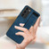 Samsung Galaxy S23 5G Wristband Holder Leather Back Phone Case - Royal Blue