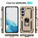 Samsung Galaxy S23 5G Shockproof TPU + PC Phone Case - Gold