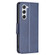 Samsung Galaxy S23 5G Lambskin Texture Leather Phone Case - Blue