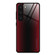 Samsung Galaxy S23 5G Texture Gradient Glass TPU Phone Case - Red