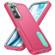 Samsung Galaxy S23 5G 3 in 1 Rugged Holder Phone Case - Pink+Blue