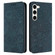 Samsung Galaxy S23 5G Ethnic Embossed Adsorption Leather Phone Case - Blue