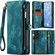 Samsung Galaxy S23 5G CaseMe 008 Detachable Multifunctional Leather Phone Case - Blue