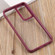 Samsung Galaxy S23 5G Clear Acrylic Soft TPU Phone Case - Cherry Red