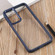 Samsung Galaxy S23 5G Clear Acrylic Soft TPU Phone Case - Navy Blue