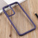 Samsung Galaxy S23 5G Clear Acrylic Soft TPU Phone Case - Dark Purple