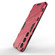 Samsung Galaxy S23 5G Punk Armor 2 in 1 PC + TPU Shockproof Phone Case with Invisible Holder - Light Red