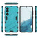 Samsung Galaxy S23 5G Punk Armor 2 in 1 PC + TPU Shockproof Phone Case with Invisible Holder - Blue