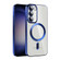 Samsung Galaxy S23 5G CD Texture Plating TPU MagSafe Phone Case with Lens Film - Royal Blue