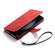 Samsung Galaxy S23 5G DG.MING Retro Oil Edge Flip Leather Phone Case - Red