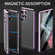 Samsung Galaxy S23 5G HD Full Cover Magnetic Metal Tempered Glass Phone Case - Gold