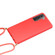 Samsung Galaxy S23 5G Wheat Straw Material + TPU Protective Case with Lanyard - Red