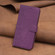 Samsung Galaxy S23 5G Plaid Embossed Leather Phone Case - Purple