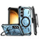 Samsung Galaxy S23 5G Armor Series MagSafe Magnetic Holder Phone Case with Back Clip - Blue