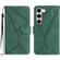 Samsung Galaxy S23 5G Stitching Embossed Leather Phone Case - Green