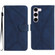 Samsung Galaxy S23 5G Stitching Embossed Leather Phone Case - Blue