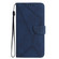 Samsung Galaxy S23 5G Stitching Embossed Leather Phone Case - Blue