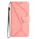 Samsung Galaxy S23 5G Stitching Embossed Leather Phone Case - Pink