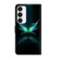 Samsung Galaxy S23 Crystal 3D Shockproof Protective Leather Phone Case - Reflection Dutterfly