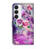 Samsung Galaxy S23 Crystal 3D Shockproof Protective Leather Phone Case - Butterfly