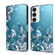 Samsung Galaxy S23 Crystal 3D Shockproof Protective Leather Phone Case - Plum Flower