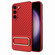 Samsung Galaxy S23 5G Wavy Textured Phone Case  - Red