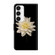 Samsung Galaxy S23 Crystal 3D Shockproof Protective Leather Phone Case - White Flower