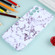 Samsung Galaxy S23 5G Marble Pattern Phone Case - Red White