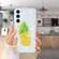 Samsung Galaxy S23 5G IMD Shell Pattern TPU Phone Case - Pineapple