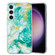 Samsung Galaxy S23 5G IMD Shell Pattern TPU Phone Case - Green Marble