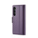 Samsung Galaxy S23 5G CaseMe 023 Butterfly Buckle Litchi Texture RFID Anti-theft Leather Phone Case - Pearly Purple