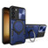 Samsung Galaxy S23 5G CD Texture Sliding Camshield Magnetic Holder Phone Case - Blue