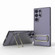 Samsung Galaxy S23 Ultra 5G Wavy Textured Phone Case  - Purple