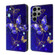 Samsung Galaxy S23 Ultra Crystal 3D Shockproof Protective Leather Phone Case - Diamond Butterfly
