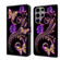 Samsung Galaxy S23 Ultra Crystal 3D Shockproof Protective Leather Phone Case - Purple Flower Butterfly