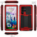 Samsung Galaxy S23 Ultra 5G R-JUST Sliding Camera Design Life Waterproof Dustproof Shockproof Phone Case - Red