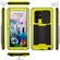 Samsung Galaxy S23 Ultra 5G R-JUST Sliding Camera Design Life Waterproof Dustproof Shockproof Phone Case - Yellow