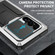 Samsung Galaxy S23 Ultra 5G R-JUST Sliding Camera Design Life Waterproof Dustproof Shockproof Phone Case - Silver
