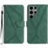 Samsung Galaxy S23 Ultra 5G Stitching Embossed Leather Phone Case - Green