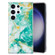 Samsung Galaxy S23 Ultra 5G IMD Shell Pattern TPU Phone Case - Green Marble