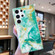 Samsung Galaxy S23 Ultra 5G IMD Shell Pattern TPU Phone Case - Green Marble