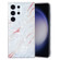 Samsung Galaxy S23 Ultra 5G IMD Shell Pattern TPU Phone Case - White Marble