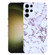 Samsung Galaxy S23 Ultra 5G Marble Pattern Phone Case - Red White