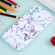 Samsung Galaxy S23 Ultra 5G Marble Pattern Phone Case - Red White