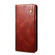 Samsung Galaxy S23+ 5G Oil Wax Crazy Horse Texture Leather Phone Case - Brown