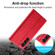 Samsung Galaxy S23+ 5G LC.IMEEKE Strong Magnetism Ultra-thin Matte Leather Phone Case - Red