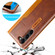 Samsung Galaxy S23+ 5G LC.IMEEKE LC-001 Color Matching Frosted Leather Phone Case - Brown Samsung Galaxy S23+ 5G LC.IMEEKE LC-001 Color Matching Frosted Leather Phone Case - Brown